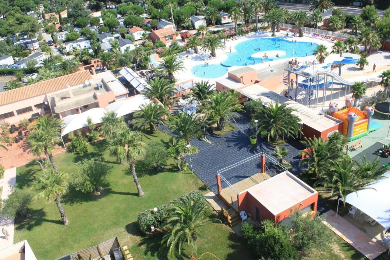 Camping Del Mar 10, Mobil Home Petit Paradis, 6 Personnes, Bord De Mer, Camping Del Mar Village Аржеле-сюр-Мер Екстериор снимка