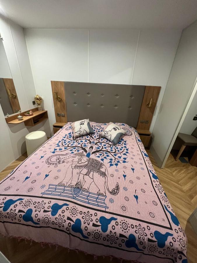 Camping Del Mar 10, Mobil Home Petit Paradis, 6 Personnes, Bord De Mer, Camping Del Mar Village Аржеле-сюр-Мер Екстериор снимка