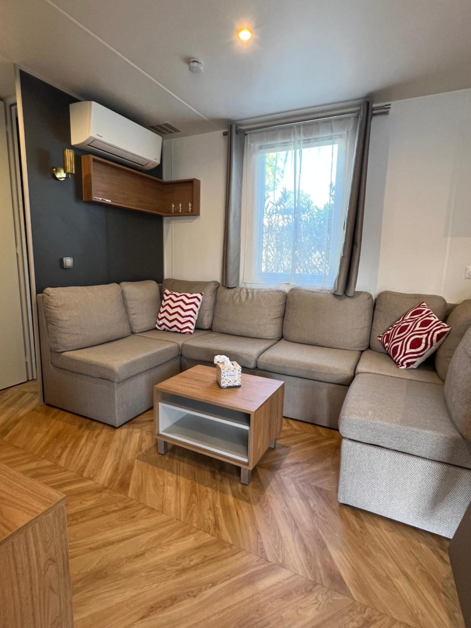 Camping Del Mar 10, Mobil Home Petit Paradis, 6 Personnes, Bord De Mer, Camping Del Mar Village Аржеле-сюр-Мер Екстериор снимка